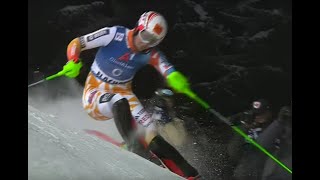 Vlhová slalom 1st place Flachau Austria 2024 disappointed Shiffrin [upl. by Ikkir]