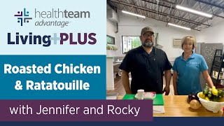 Roasted Chicken and Ratatouille Living Plus with Jennifer and Rocky [upl. by Michelina]