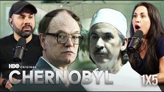 Chernobyl 1x5 quotVichnaya Pamyatquot  Reaction  Couple Reacts [upl. by Yniar985]