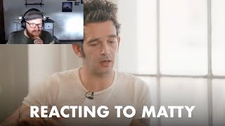 Reacting to Matty Healy Doomscroll Podcast [upl. by Akinaj]