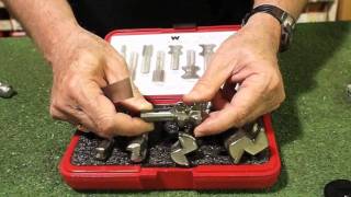 Woodworking Whiteside straight and half round router bits intro [upl. by Pernas]