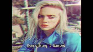 Billie Eilish  Everything I Wanted from 1980s Audio [upl. by Tennos929]