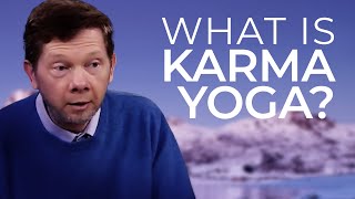 What is Karma Yoga  Eckhart Tolle Reads The Bhagavad Gita [upl. by Boucher826]