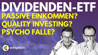 DividendenETF Passives Einkommen oder Selbstbetrug  Global X SuperDividend  FTSE High Dividend [upl. by Monty419]