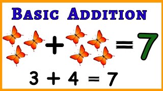 Addition for kids  Addition for class 1  basic Addition for kids  addition word problems maths [upl. by Antonius798]