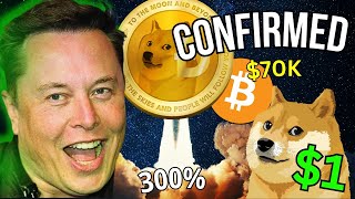 Dogecoin amp Bitcoin News Today Now 030 Cents Soon [upl. by Feinberg]