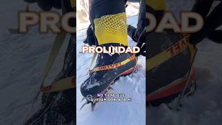 Ponete bien los Crampones Consejos Tutorial Tips Montañismo trekking Hiking Hike Nieve ok [upl. by Lexi]