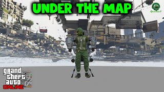 Thruster Under The Map Glitch  GTA Online 161 Help Guide Tutorial Method [upl. by Patrizius]