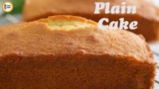 Plain Cake Recipe By Tasty Food [upl. by Rosenstein]