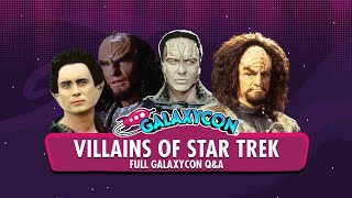 Villains of Star Trek Full GalaxyCon QampA [upl. by Godewyn780]