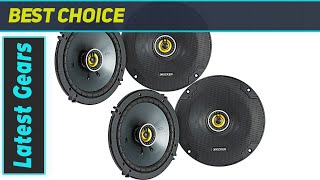 KICKER 46CSC654 CSC65 65quot Car Speakers Best Upgrade from Factory Audio [upl. by Sardella]