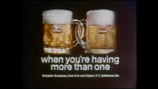 Schaeffer Beer quotPitstopquot 60 TV Commercial [upl. by Ahsielat]