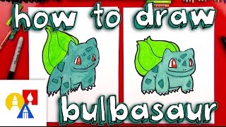 How To Draw Bulbasaur Pokemon [upl. by Ledeen]