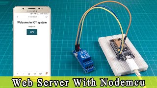 ESP8266 NODEMCU WEB SERVER  ESP8266 NODEMCU WEB SERVER Tutorial using Relay Module Full Guide [upl. by Crowns531]