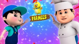 Pat A Cake Pat A Cake Bakers Man  Nursery Rhymes  Children Songs  Baby Rhymes by Farmees [upl. by Sivram]