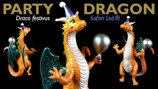 Safari Ltd ® Party Dragon  Party Drache  Partydrache  Draco festivus  Review [upl. by Enetsuj]