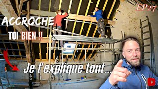 Technique efficace pour créer ton ossature de rampant TUTO explication EP27 [upl. by Gnel320]