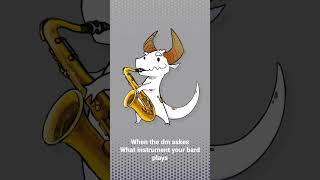 When the dm asks what instrument your bard plays dnd kobold saxophone [upl. by Enimajneb773]