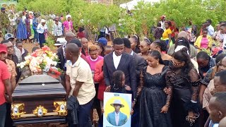 Heartbreaking Moment😭💔 Fortune Mwikali and Family Say Final Goodbye to Mzee Julius Musyoka burial [upl. by Enirehtacyram]