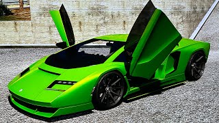 GTA V Online  All cars with butterfly dihedral gullwing amp scissor doors 2023 [upl. by Gillett651]