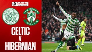 Celtic 42 Hibernian  Goals from Rogic amp Ntcham See Celtic Past Hibs  Ladbrokes Premiership [upl. by Collette]