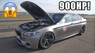 900HP BMW M5 F10 Gorilla Performance  Revs amp Accelerations [upl. by Ruenhcs928]