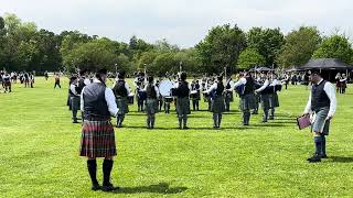 Major Sinclair Memorial Pipe Band  2024 Leinster Championships  Medley [upl. by Ahseid]