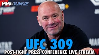 UFC 309 PostFight Press Conference Live Stream from New York [upl. by Aneeras]