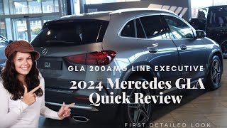 New Mercedes GLA Review 2024 [upl. by Kimberlee]