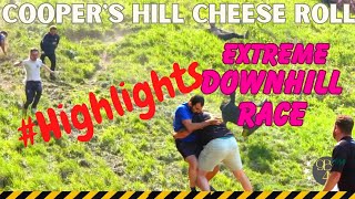 5 Minutes of Mayhem Cheese Rolling Race  EXTREME Highlights  2023 [upl. by Mcripley947]