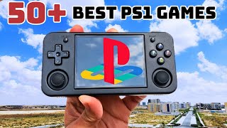 50 BEST PS1 Games Tested on ANBERNIC RG35XX H [upl. by Yebloc]