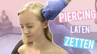 IK HEB EEN HELIX PIERCING LATEN ZETTEN  MIJN ERVARING  LENETTE HERMSEN [upl. by Maddox]