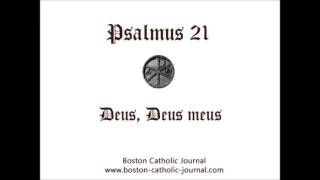 Psalm 21 in Latin [upl. by Anitnas]