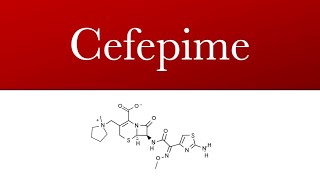 Cefepime  Cephalosporin antibiotic  Cefepime uses [upl. by Eninnej]