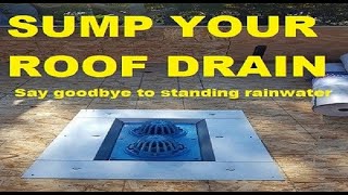 How To Replace Plastic Combo Roof Drain with a Cast Iron Combination Roof Drain All Tech Plumbing [upl. by Illom346]