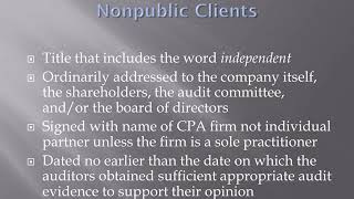 Chapter 17 Audit Reports [upl. by Aseiram]