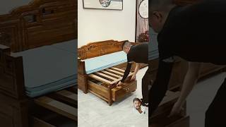 Sofa Kem bed furniture spacesavingidea bed sofa spacesaving youtubeshorts [upl. by Joya]