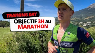 Training Day  SUB3 sur MARATHON dun IRONMAN cest possible [upl. by Idnar]