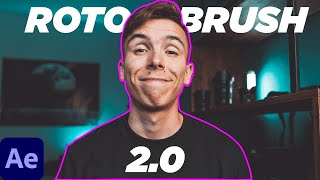 CUT OUT a PERSON in After Effects 2020 FAST  Rotoscope 2 Tutorial [upl. by Brost]