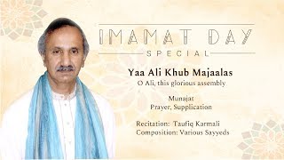 Imamat Day Special  quotYaa Ali Khub Majaalasquot by Taufiq Karmali [upl. by Eicaj]