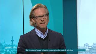 Prof Volker Kronenberg im Gespräch zum EUSondertreffen zur Flüchtlingspolitik am 25062018 [upl. by Repsaj]