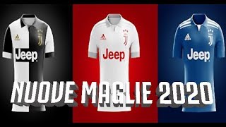 NUOVE MAGLIE JUVE 2020 Kit Gara Home  Away  Third 1920 [upl. by Elimaj]