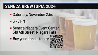 Brewtopia event celebrates beer at Seneca Niagara [upl. by Enom]