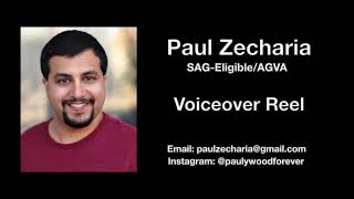 Paul Zecharia  Voiceover Reel [upl. by Angelita912]