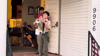 Kaito Kamioka plays Taps at 911 Remembrance in Lakeside California [upl. by Monte]