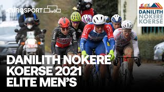 Danilith Nokere Koerse 2021  Elite Mens  Highlights  Cycling  Eurosport [upl. by Amla]