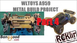 WLTOYS A959 Metal Build Part4  Servo Arm Fix [upl. by Andra]