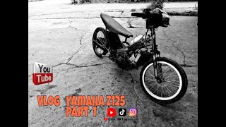 Vlog Yamaha z 240cc 73mm part 1 [upl. by Fugere395]