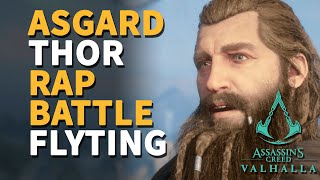 Asgard Flyting Thor Rap Battle Mystery Assassins Creed Valhalla Correct Answers [upl. by Germann]