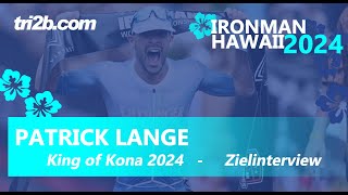 Patrick Lange im Interview nach dem dritten Ironman HawaiiSieg [upl. by Gabey361]